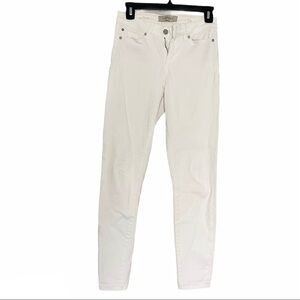 Liverpool Ankle Skinny Jeans White 0